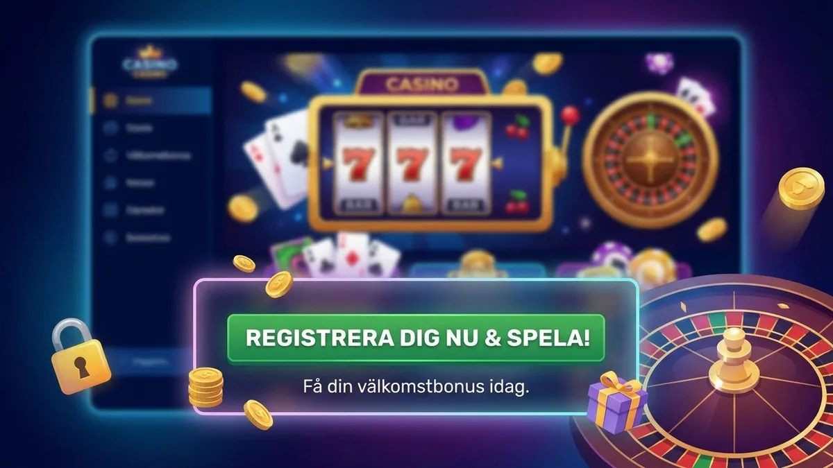 Registrera dig med bonus